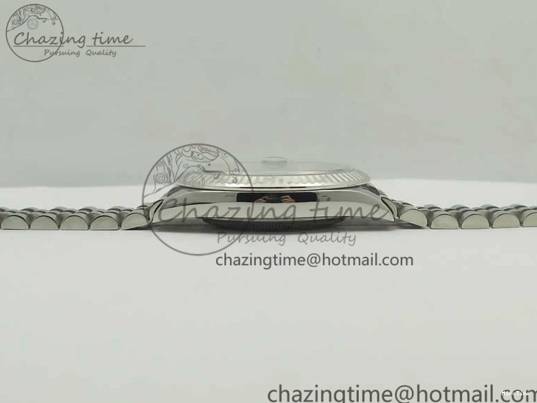 MiroTime 0219 DateJust 41 126334 SS REF 1:1 Best Edition Gray Dial Stick Markers on Jubilee Bracelet A3235 Clone V OdorResistant 3382